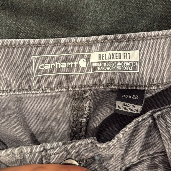 🔥NWOT Carhartt Relaxed Fit Gray Pants🔥 - Picture 5 of 7
